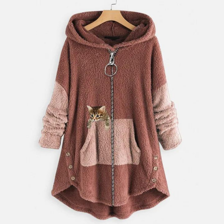 Agnes | Plush Hoodie – Ultra-Soft and Warm Style for Women