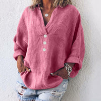 Serena | Maglione Leggero in Cotone e Lino dallo Stile Naturale