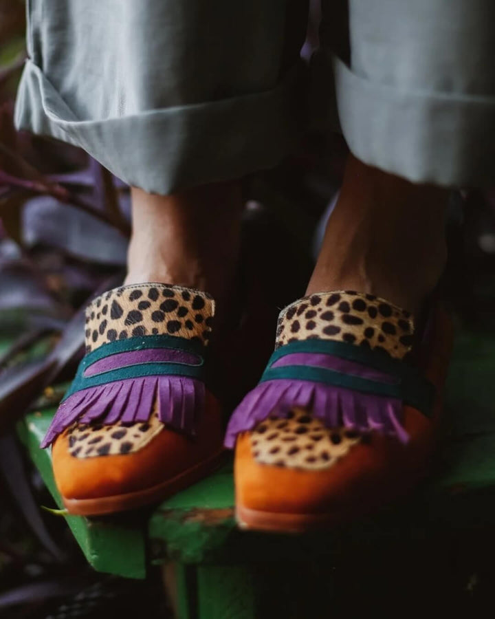 Madison | Mocassini con Frange Animalier dal Carattere Raffinato