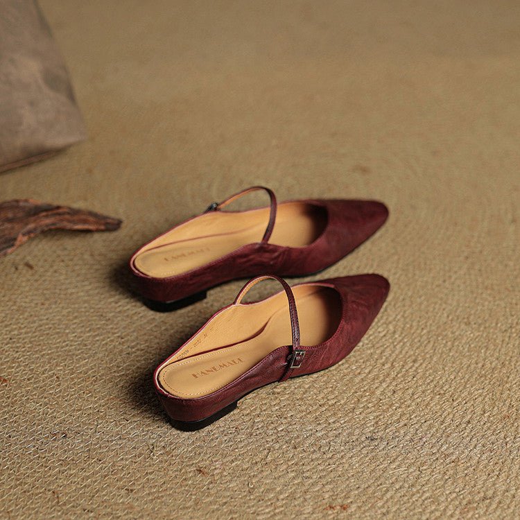 Valentina | Mules Eleganti in Vera Pelle