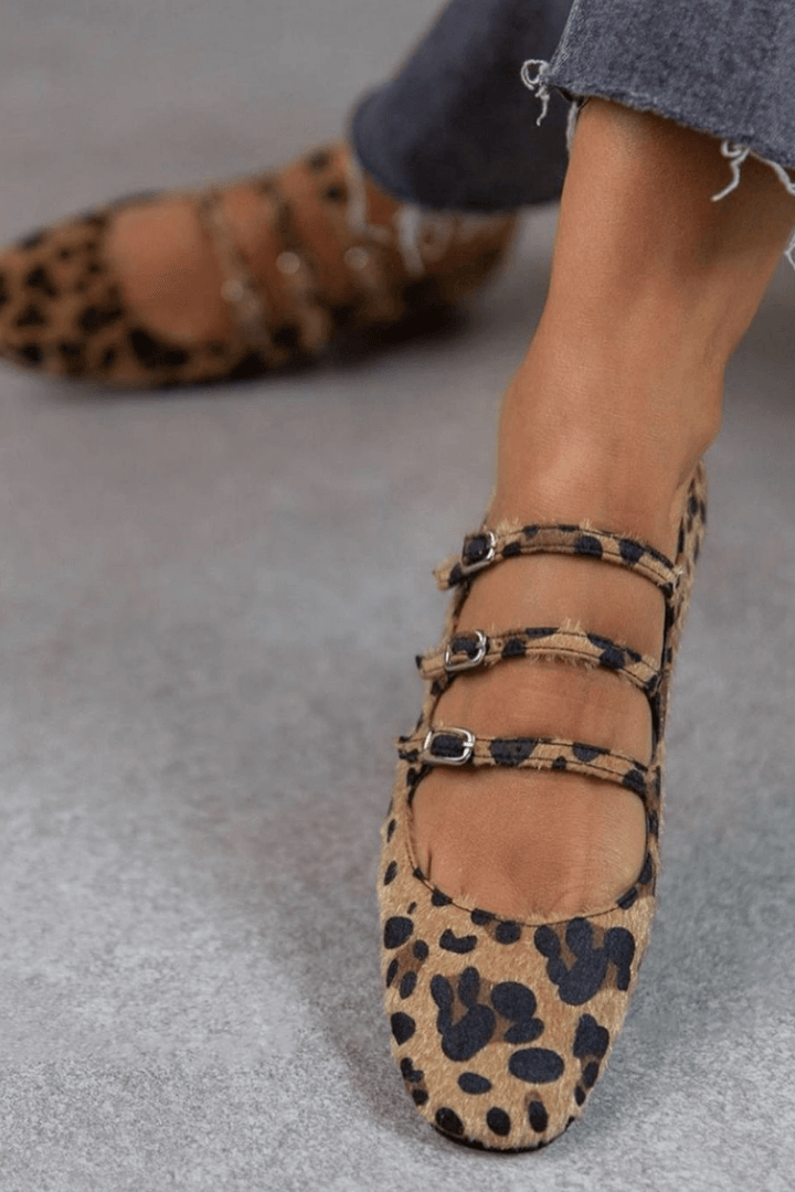 Aubrey | Leopard Loafers – Comfort e Stile per Donne