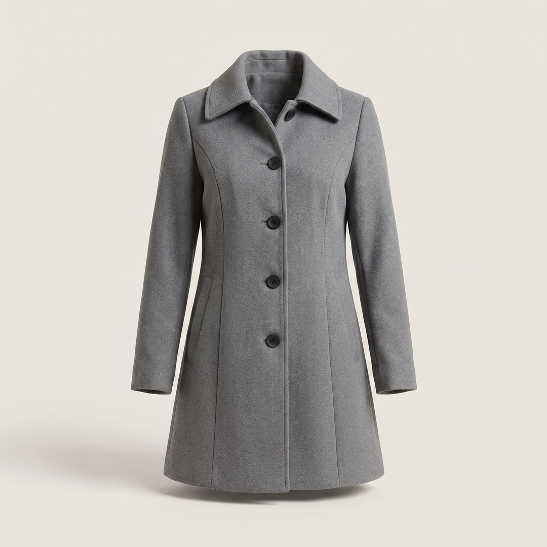 Aveline | Classic Trench Coat – Elegante Fit e Flare