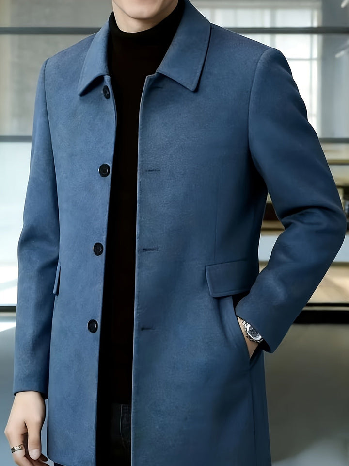 Gerard | Cappotto Single-Breasted Elegante