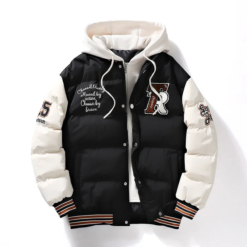 Ferro | Giacca Puffer con Cappuccio – Elegante e Calda per Uomini