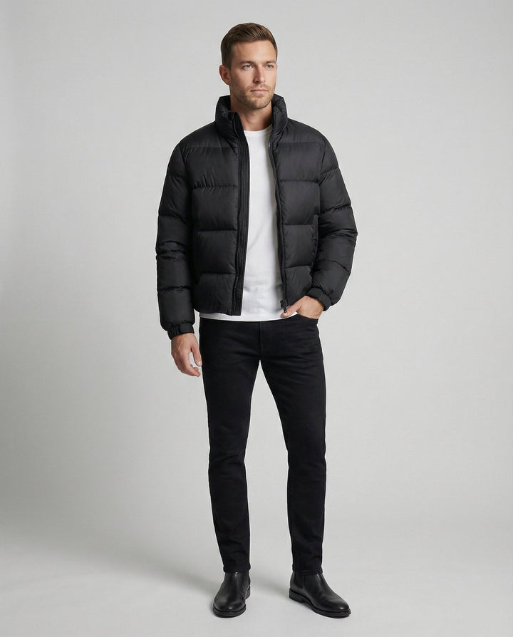 Drune | Puffer Jacket – Stylish & Warm Design for Men