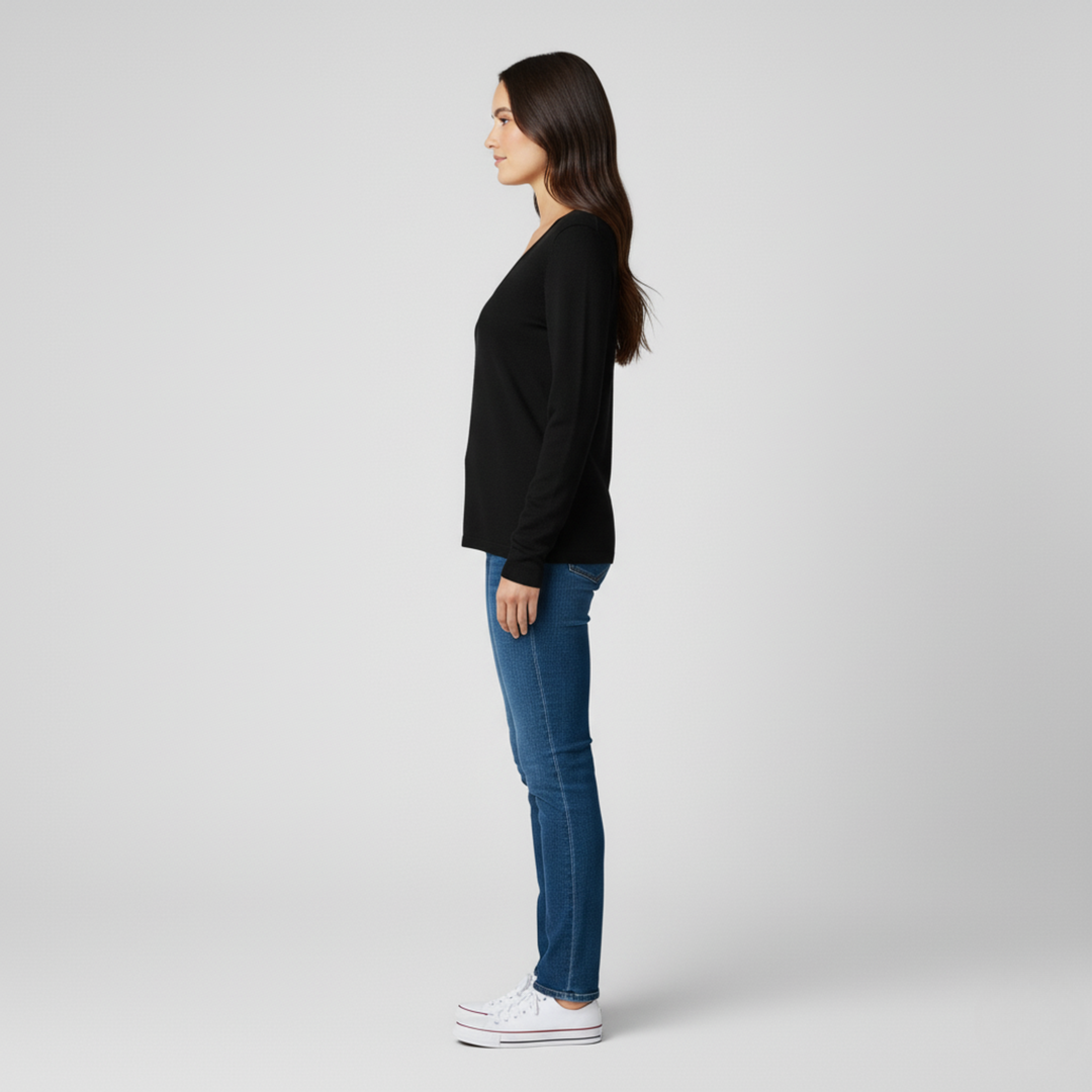 Sydney | Top elegante e comodo con scollo a V