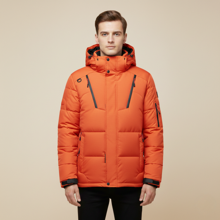 Alfio | Elegant and water-repellent down jacket