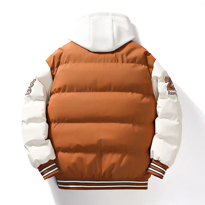 Ferro | Giacca Puffer con Cappuccio – Elegante e Calda per Uomini