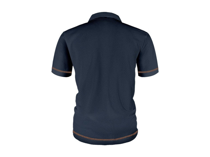 Harrison | Polo Shirt Texturizzato Raffinato
