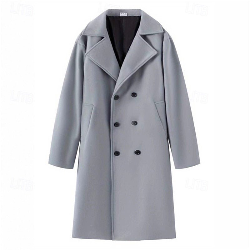 Barnaby | Cappotto Lungo Sartoriale per Uomini