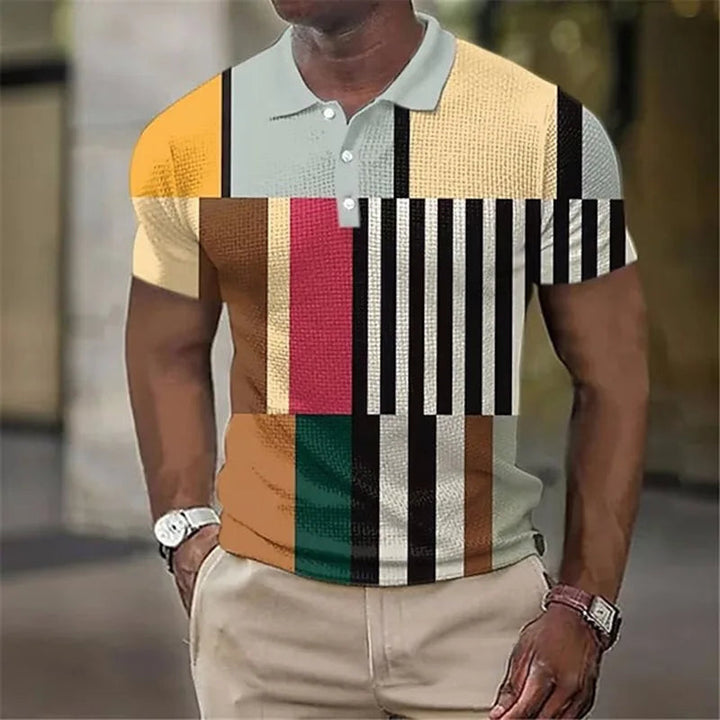 Kevin | Camicia a Righe Colorata per Uomini
