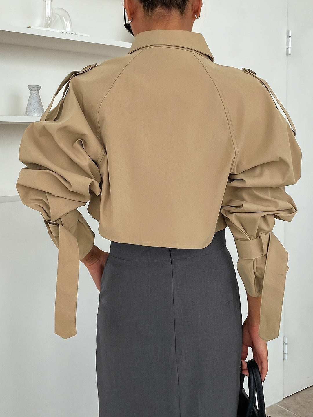 Emma | Trench coat corto elegante e moderno