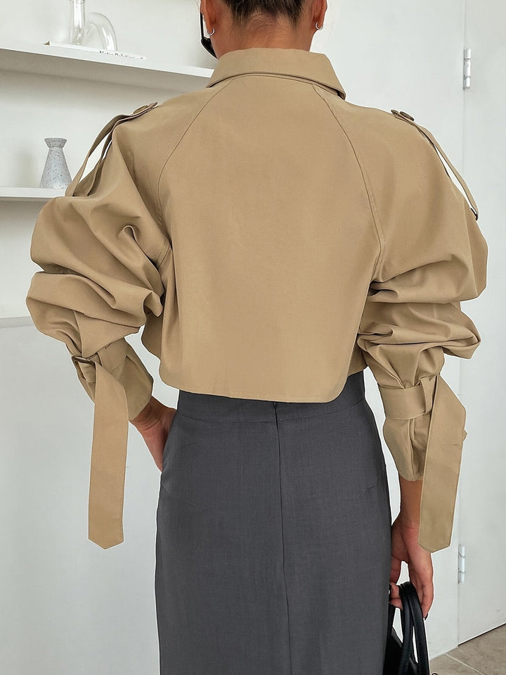 Emma | Trench coat corto elegante e moderno