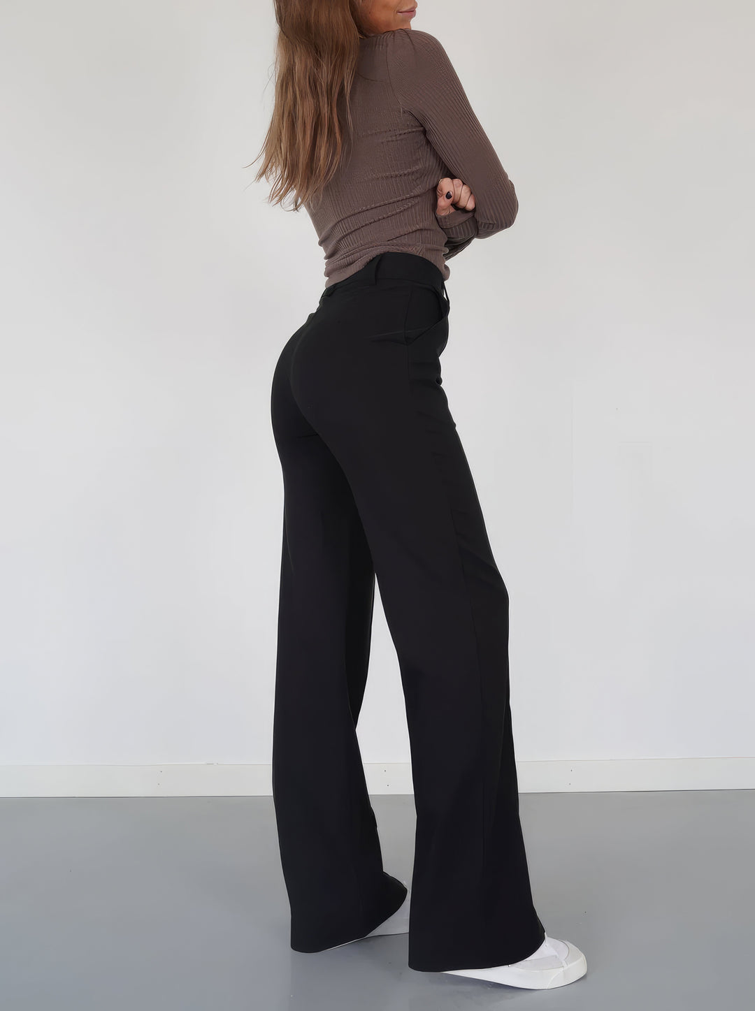 Sophia | Pantaloni casual a gamba larga eleganti e comodi