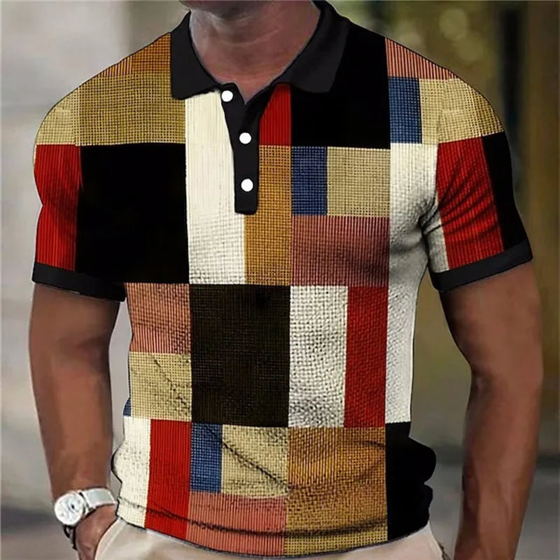 Kevin | Camicia a Righe Colorata per Uomini