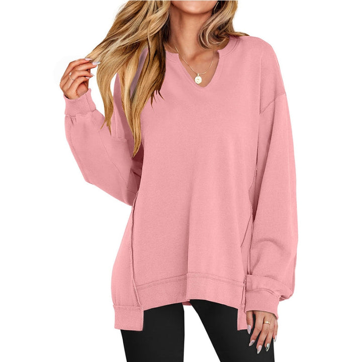 Valentina | Comoda tunica top oversize con scollo a V