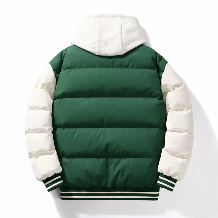 Ferro | Giacca Puffer con Cappuccio – Elegante e Calda per Uomini