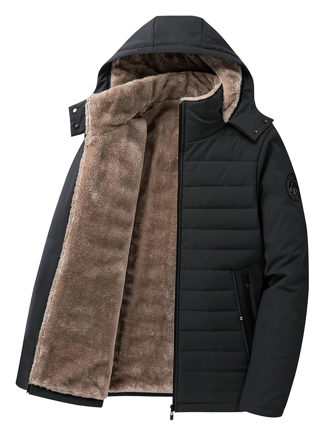 Rhys | Cappotto Invernale Imbottito con Cappuccio
