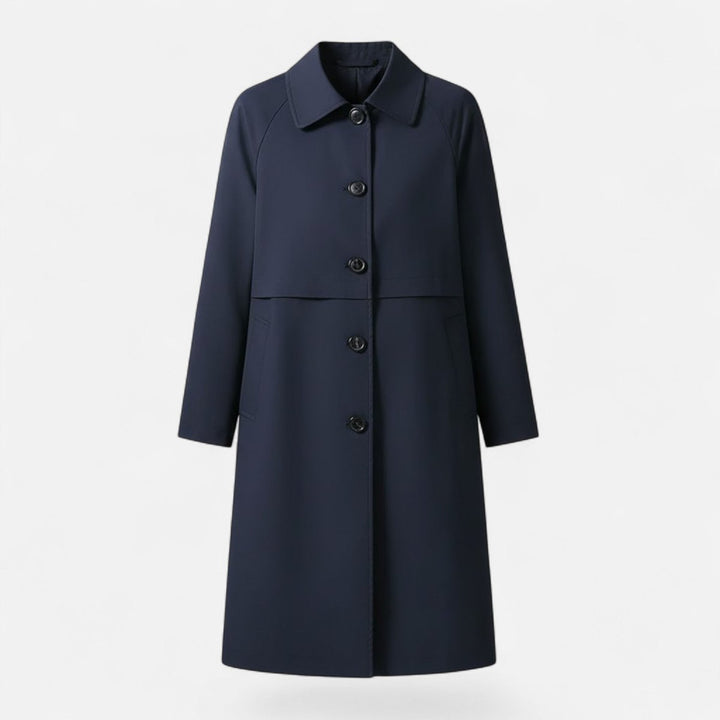 Emma | Kurzer Trenchcoat im Schneiderstil