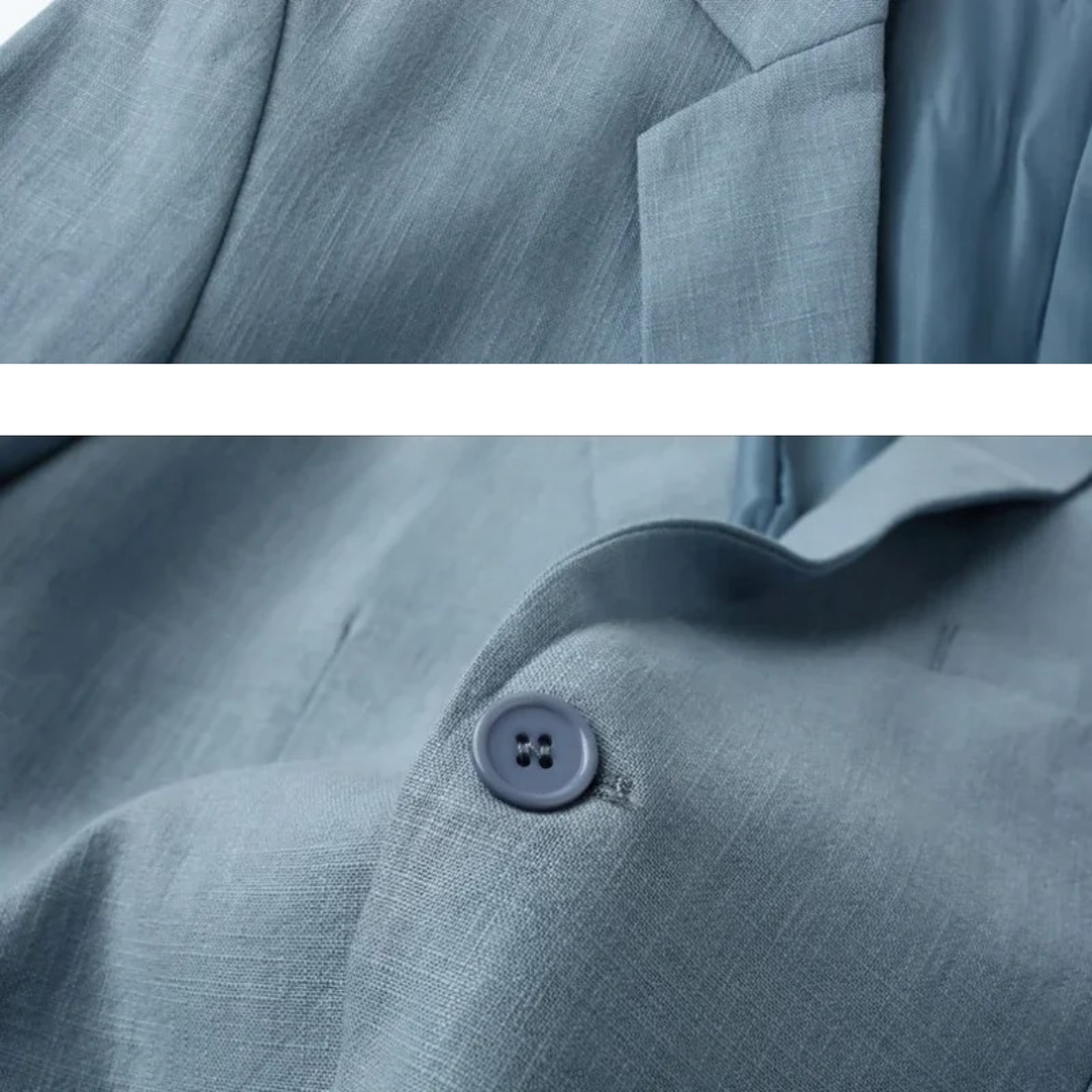Julian | Blazer in lino da uomo elegante e versatile