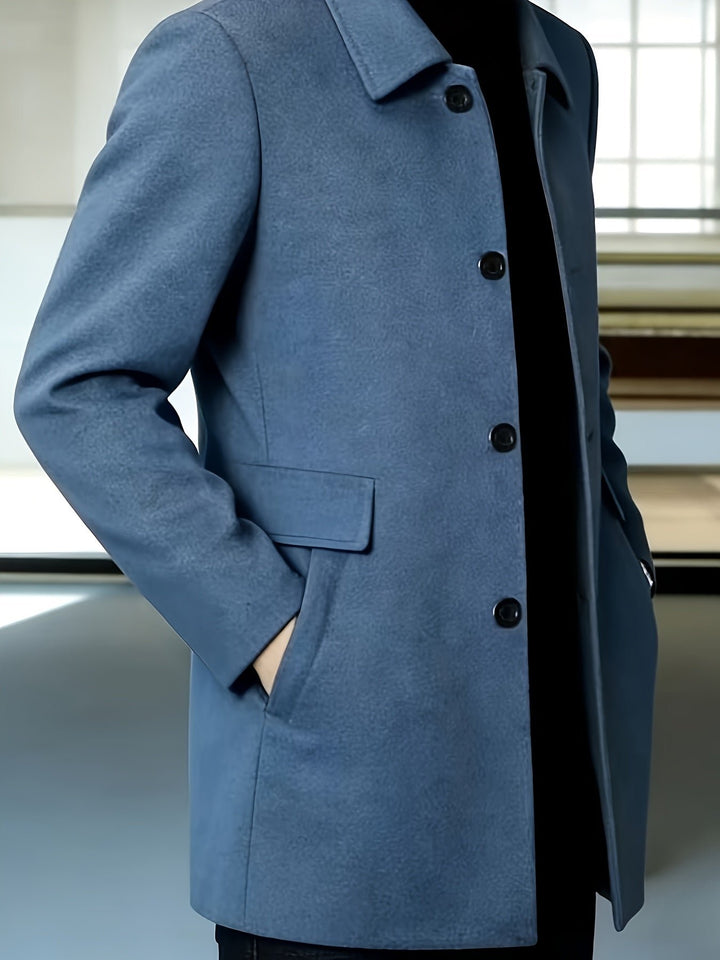 Gerard | Cappotto Single-Breasted Elegante
