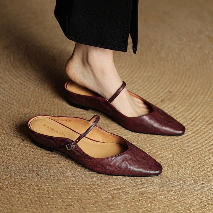 Valentina | Mules Eleganti in Vera Pelle