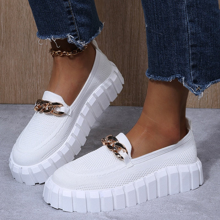 Lucy | Sneakers ortopediche con zeppa alla moda e di tendenza