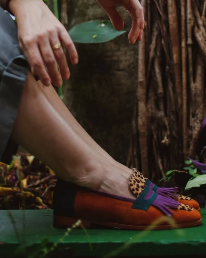 Madison | Mocassini con Frange Animalier dal Carattere Raffinato