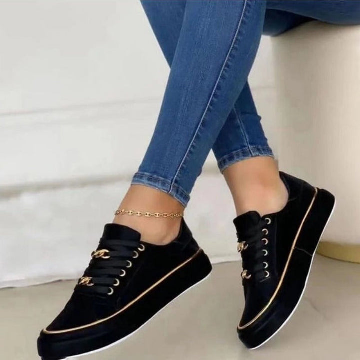Martina | Sportliche orthopädische Sneaker mit Schnürsenkeln