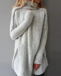 Stella | Maglione Dolcevita Oversize in Maglia