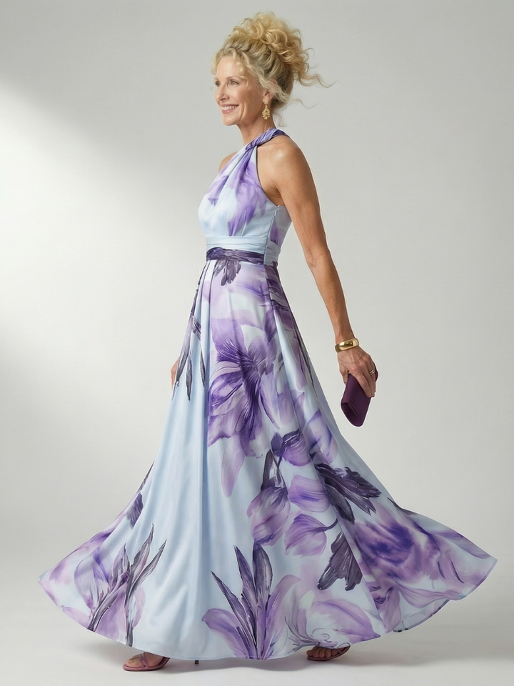 Amiel | Maxi Dress floreale leggera