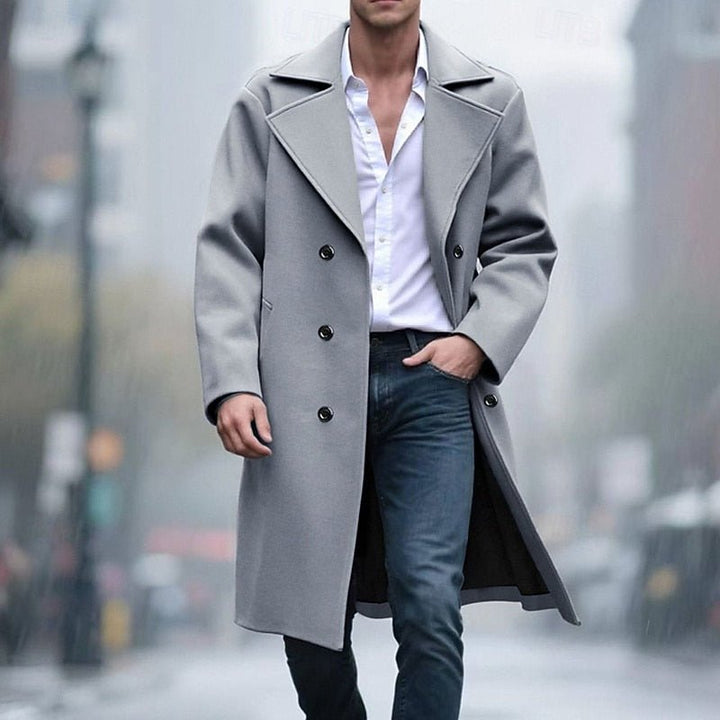 Barnaby | Cappotto Lungo Sartoriale per Uomini