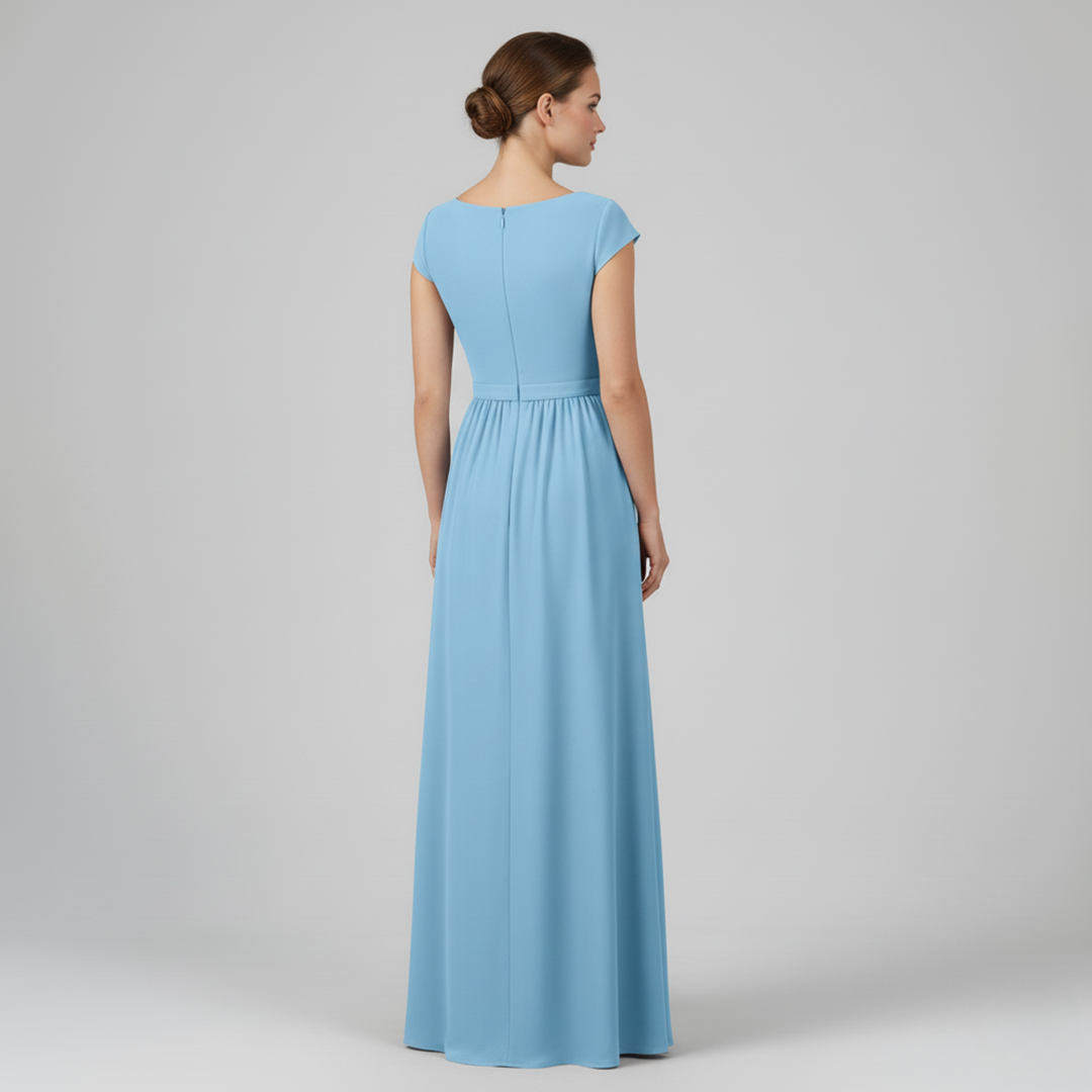 Manon | Elegante abito lungo fluido