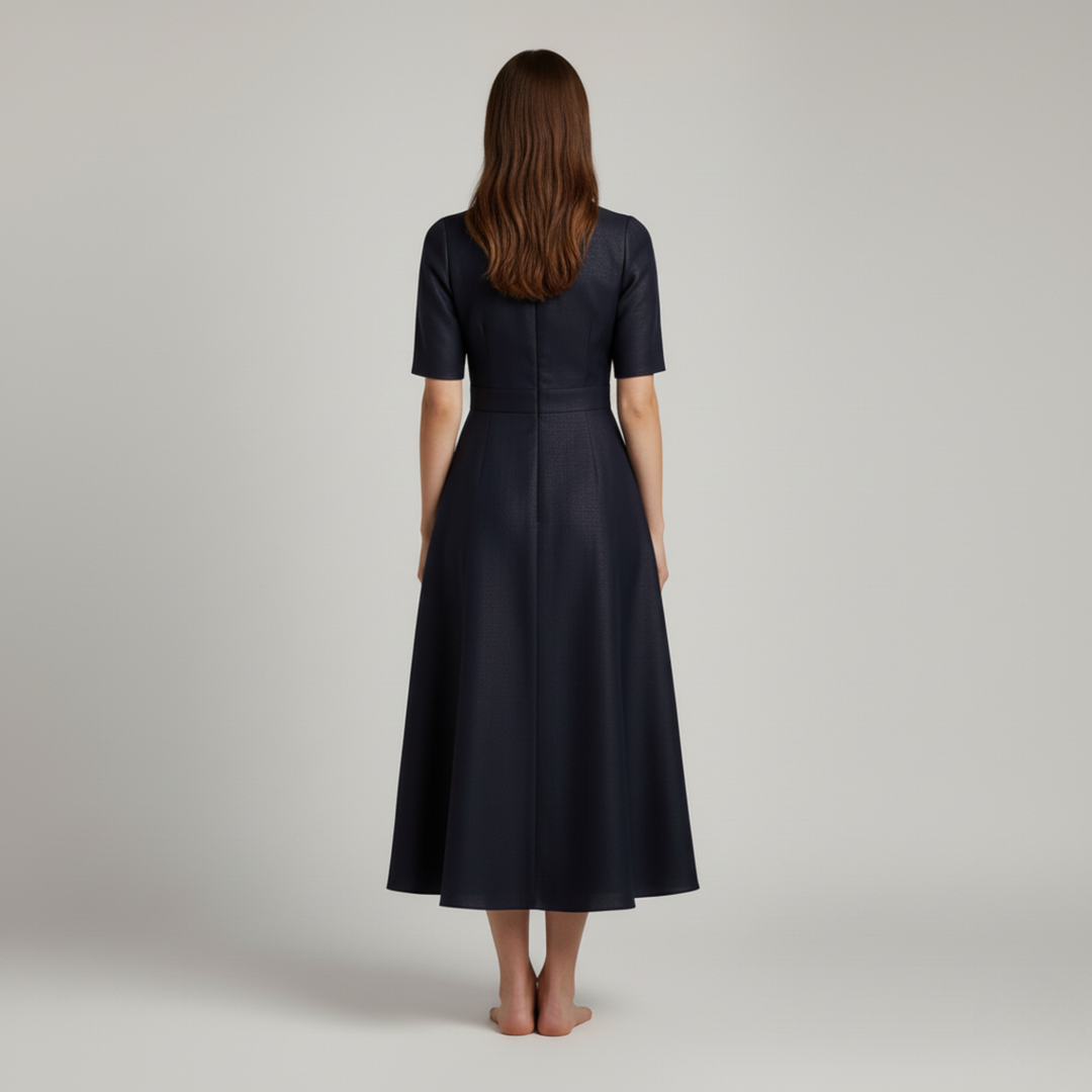 Parnella | Elegante abito midi estivo