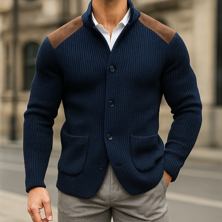 Marcel | Blazer Uomo in Maglia Testurizzata e Raffinata