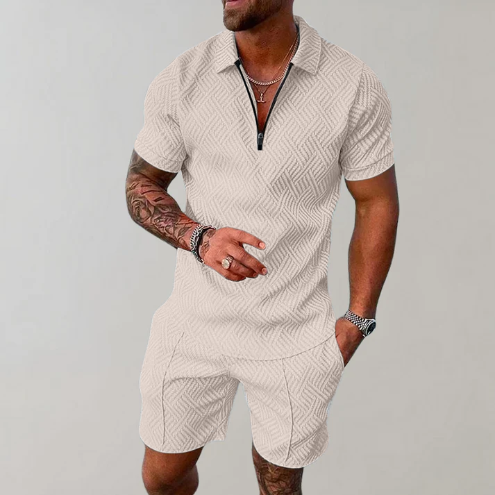 Dylan | Set Polo e Pantaloni Corti Casual
