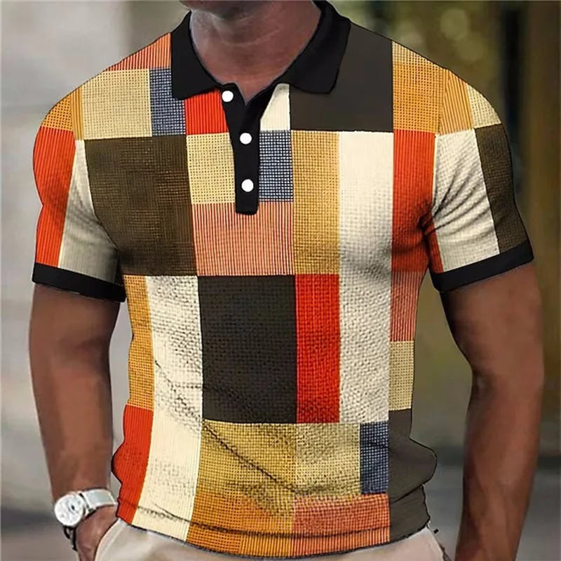 Kevin | Camicia a Righe Colorata per Uomini