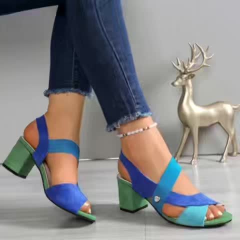 Kimberly | Orthopedic Comfort Block Heels – Eleganti e Stabili per Donne