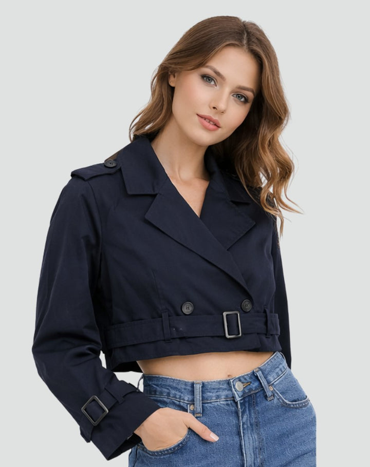 Alice | Short and elegant trench coat