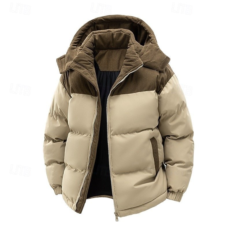 Garrison | Giacca Puffer con Cappuccio per Natale