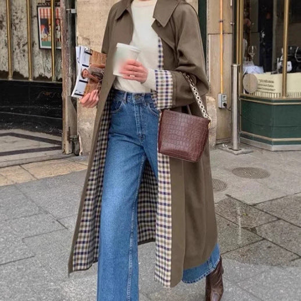 Aurora | Casual and waterproof long trench coat