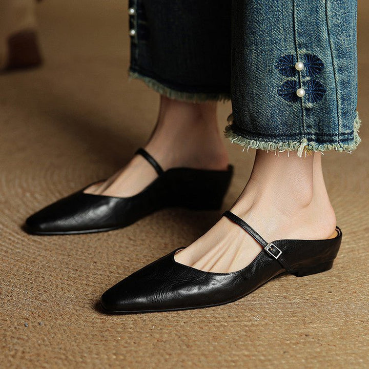 Valentina | Mules Eleganti in Vera Pelle