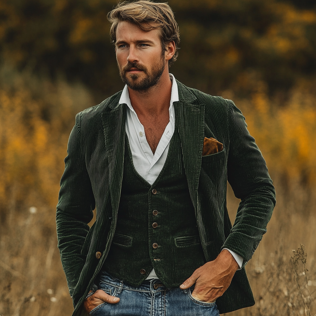 Leonardo | Completo Uomo Vintage con Blazer