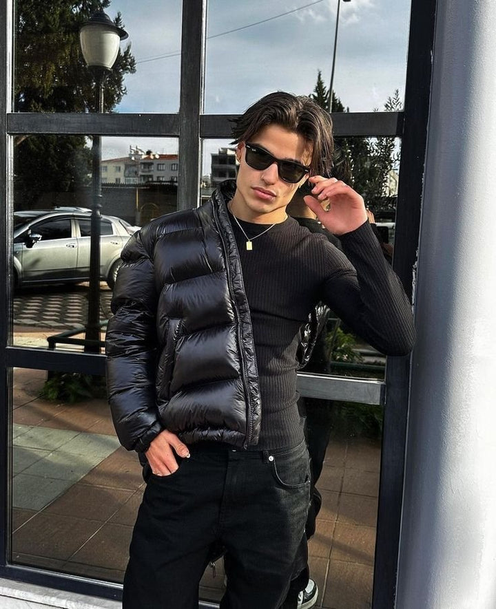 Drune | Giacca Puffer da Uomo – Stile Moderno con Cappuccio