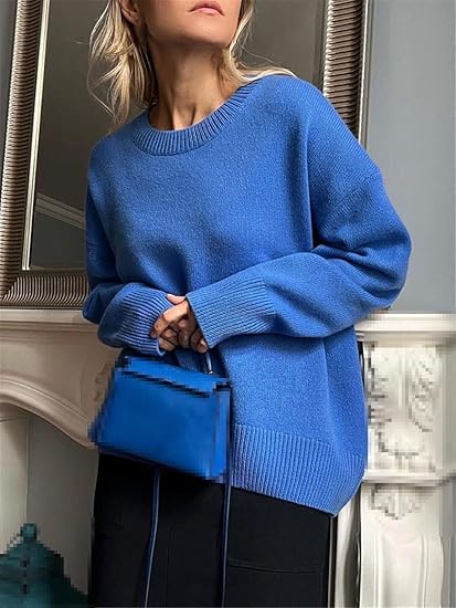 Victoire | Maglione casual in cashmere effetto lino