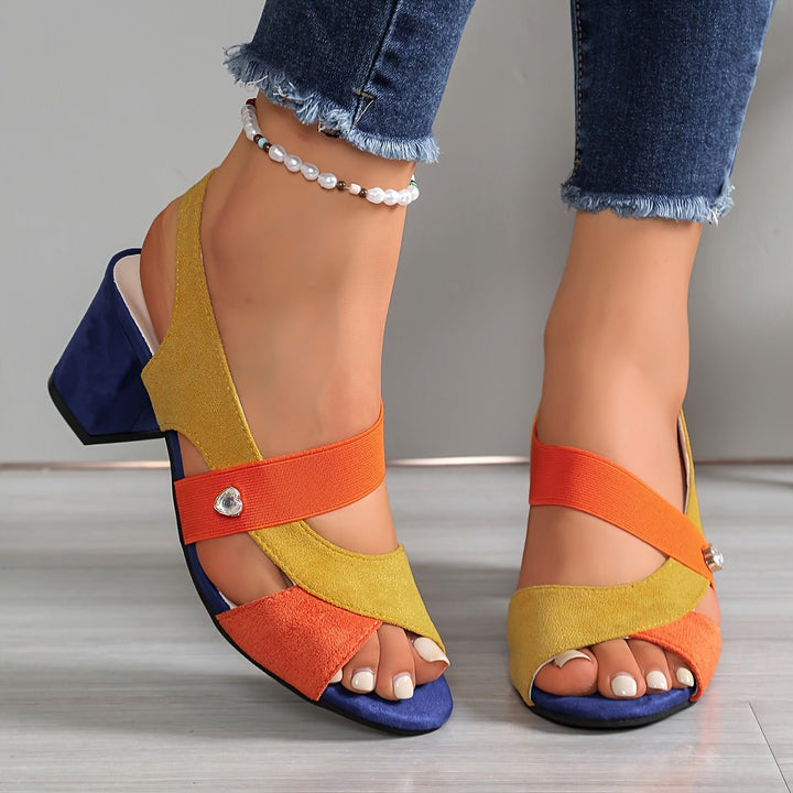 Kimberly | Orthopedic Comfort Block Heels – Eleganti e Stabili per Donne