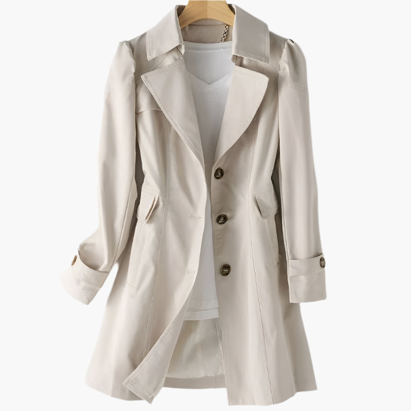 Chloe | Zeitloser und eleganter langer Trenchcoat