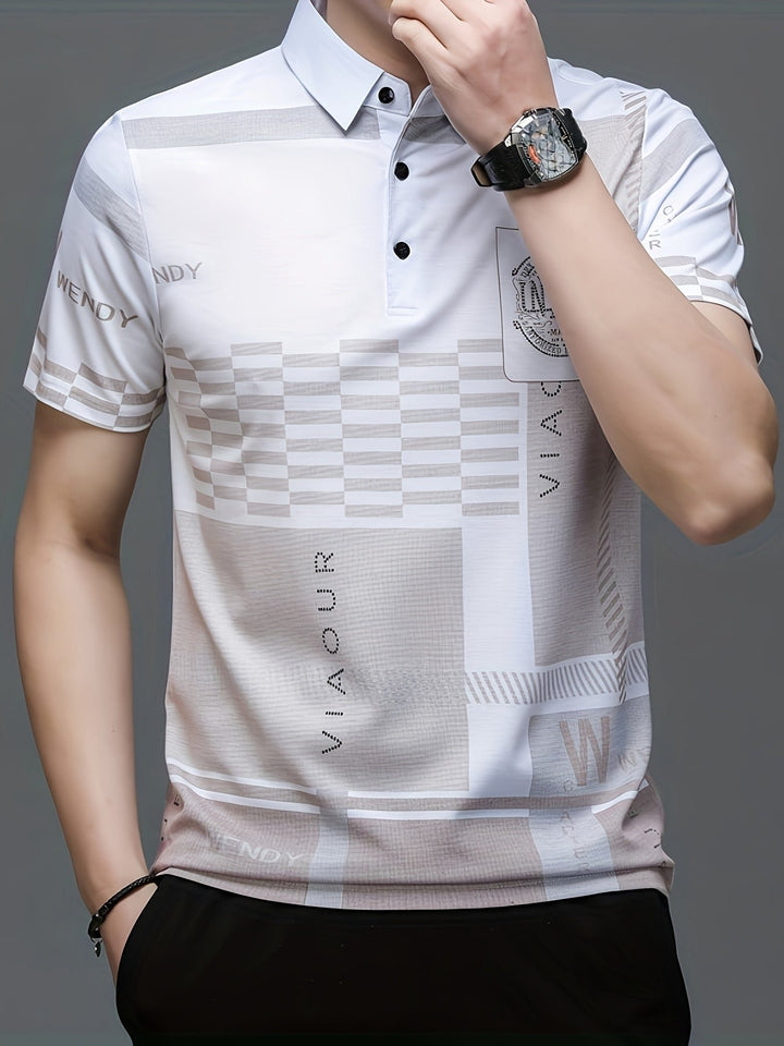 Nathaniel | Polo Shirt Colorblock Raffinato