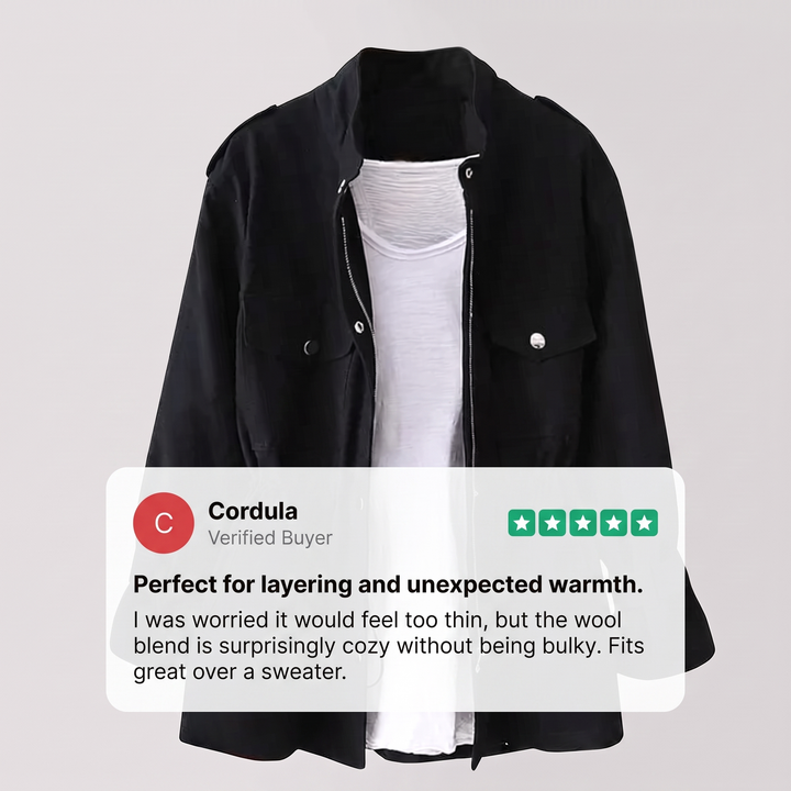 Amelie | Giacca Overcoat Elegante e Versatile