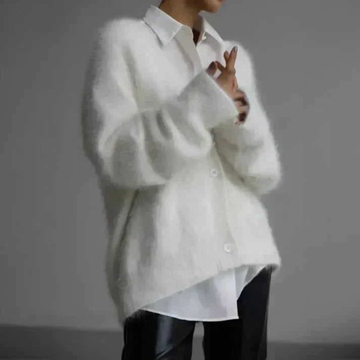 Emily | Cardigan Morbido con Scollo a V da Donna
